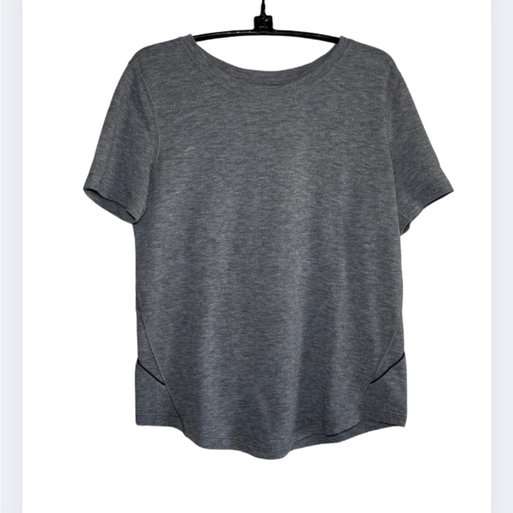 lululemon athletica Charcoal Short Sleeve Tee